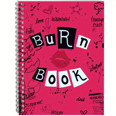 Mean Girls Fun Fun Spiral Notebook Burn Book Mean Girls Journal