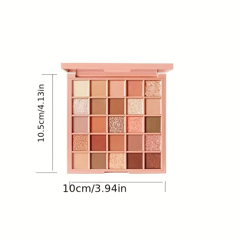 25-Color Eyeshadow Palette Contouring Brightening Powder