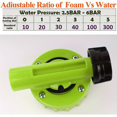 Foam Cannon Adjustable Hose Foam Gun Car Wash Soap Spray