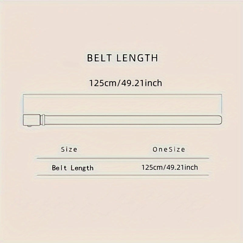 Metal Buckle Nylon Belt for Outdoor Sports Men