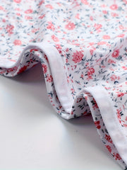 4 Pcs Women's Plus Ditsy Floral Print Comfort Briefs