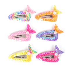 2pcs Mermaid Tail Hair Clips for Baby Girls