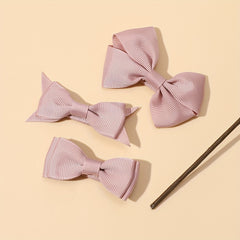 10pcs Bow Hair Clip Decorative Accessories Baby Girls