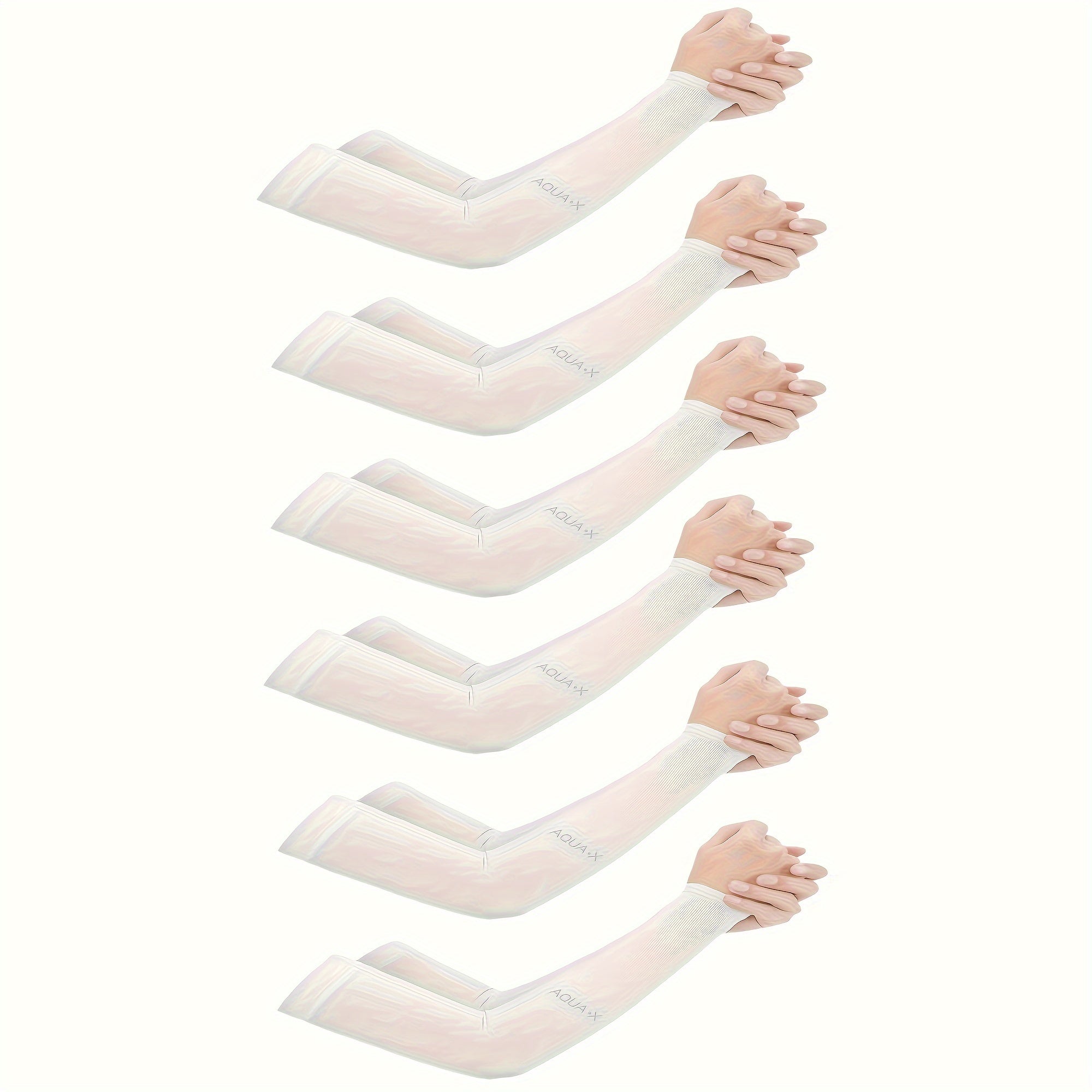 6 Pairs Unisex Summer Sun Protection Sleeves