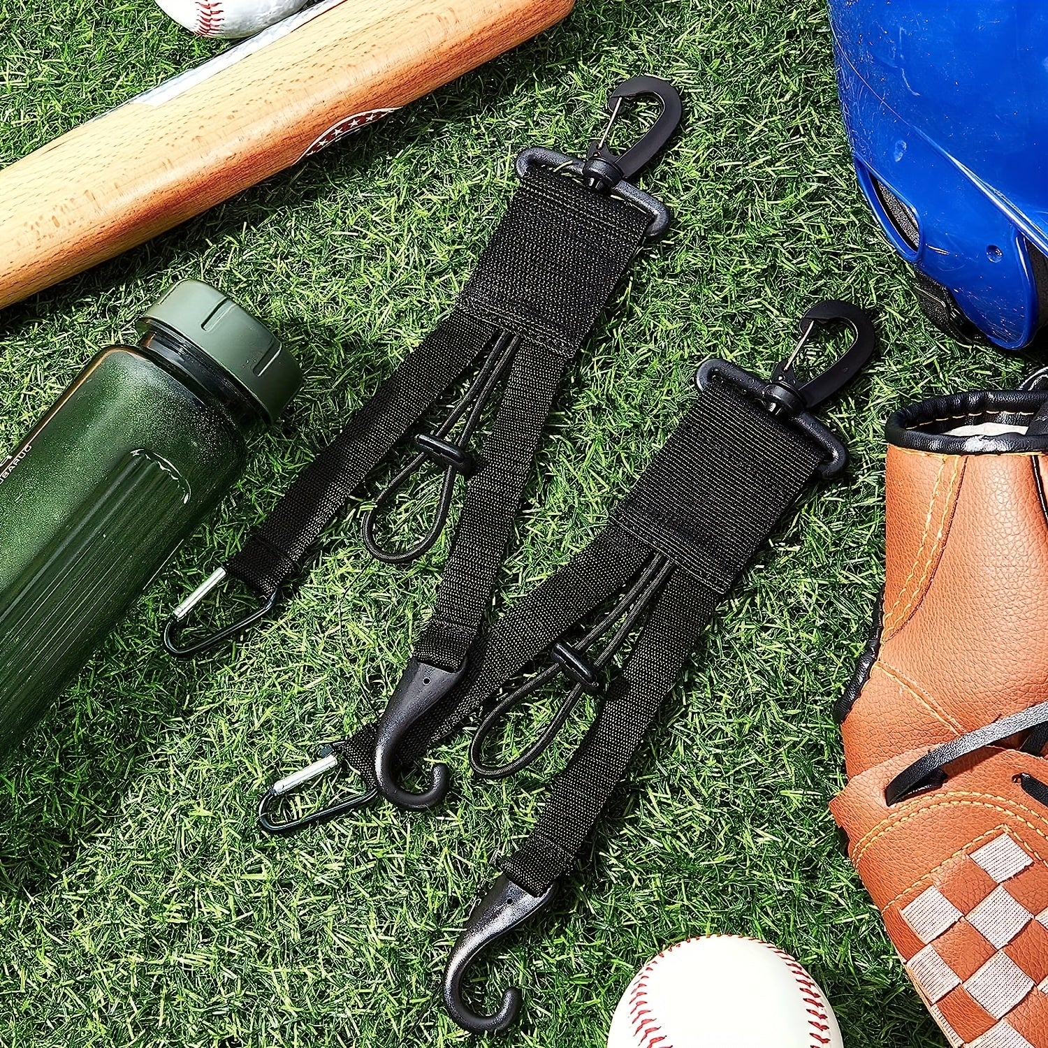 Baseball Softball Gear Hanger Bat Holder with Glove Clip and Helmet Hook