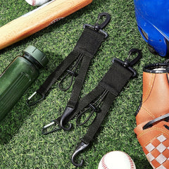 Baseball Softball Gear Hanger Bat Holder with Glove Clip and Helmet Hook
