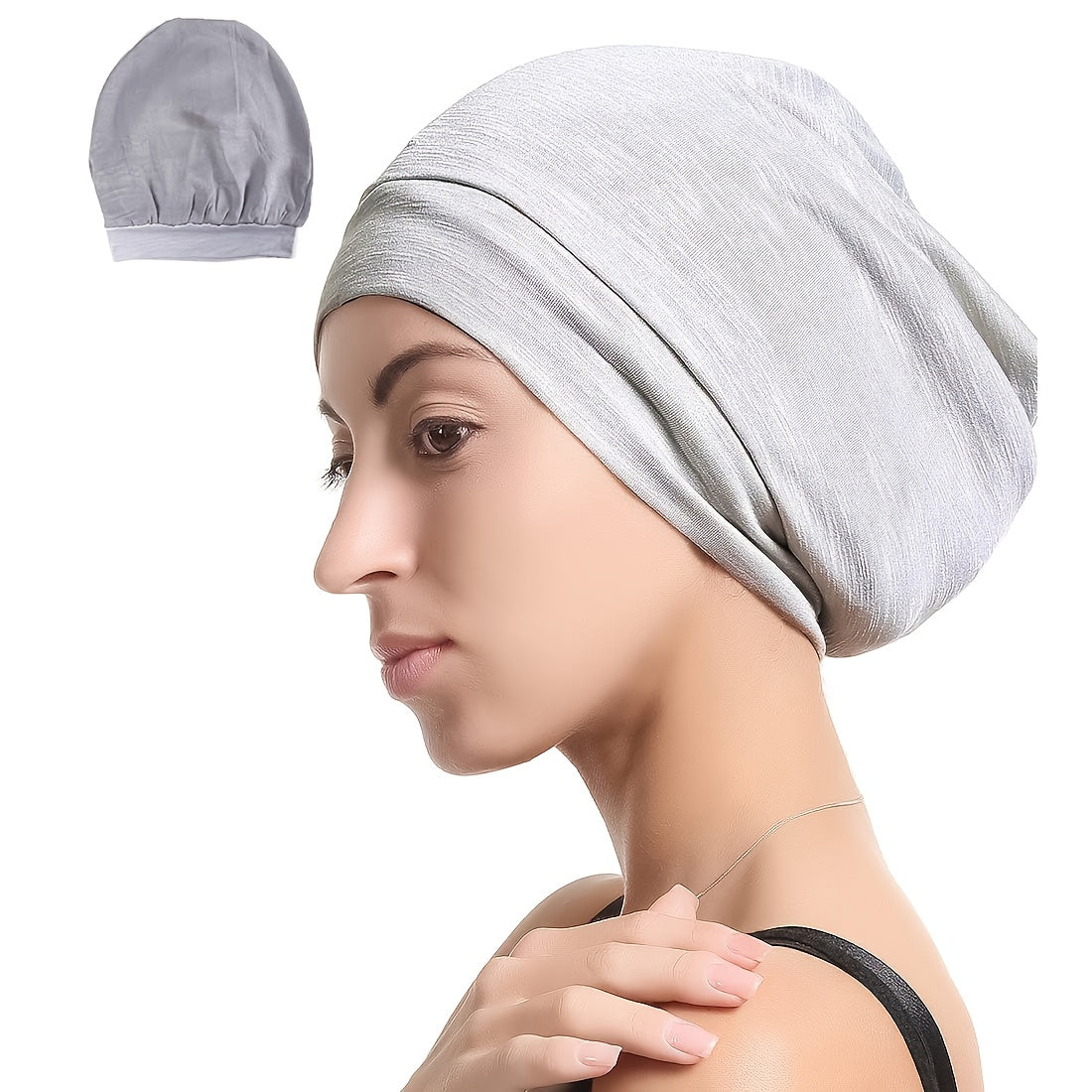 Night Cap Sleep Hat Beanie Bonnet Hair Cover Lightweight Cap