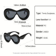 Vintage Air Cushion Sunglasses for Men