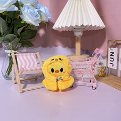 K POP Style Plush Doll with Detachable Cape Soft Plush Animal Costume