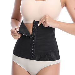 Breathable Tummy Control Waist Trainer Compression Girdle Belt