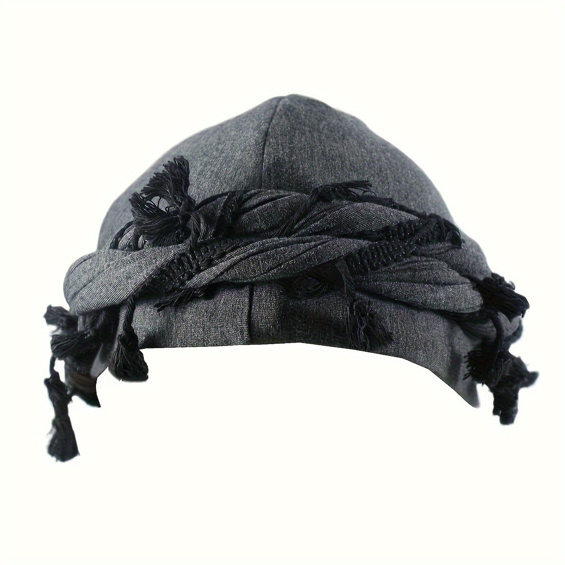 Vintage Turban Head Wraps with Tassels for Men & Women