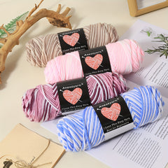 95g Crochet Fancy Yarn Multicolor Hand Knitting Crocheting Hat Scarf Sweater
