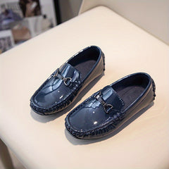 Boys Loafer Shoes Lightweight Non Slip Flat Shoes Performance Party
