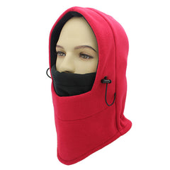 Winter Warm Balaclava Fleece Ski Hat Unisex Hooded With Mask