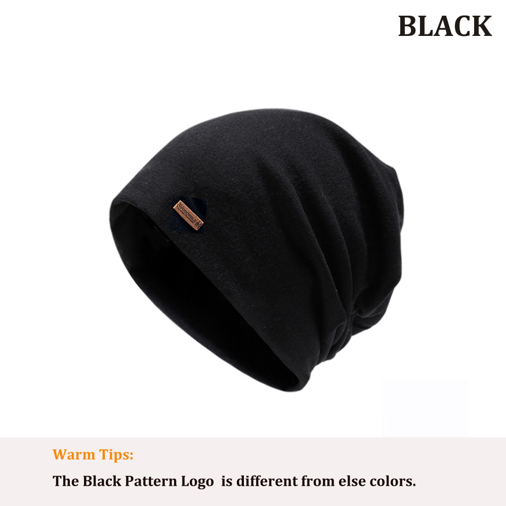 Men's Thin Cotton Beanie Hat Winter Cap