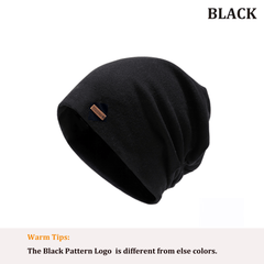 Men's Thin Cotton Beanie Hat Winter Cap