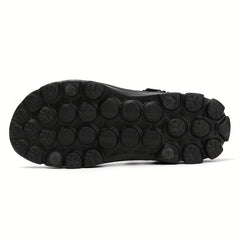 Men's Hook And Loop Non Slip Sandals Comfy Beach Shoes