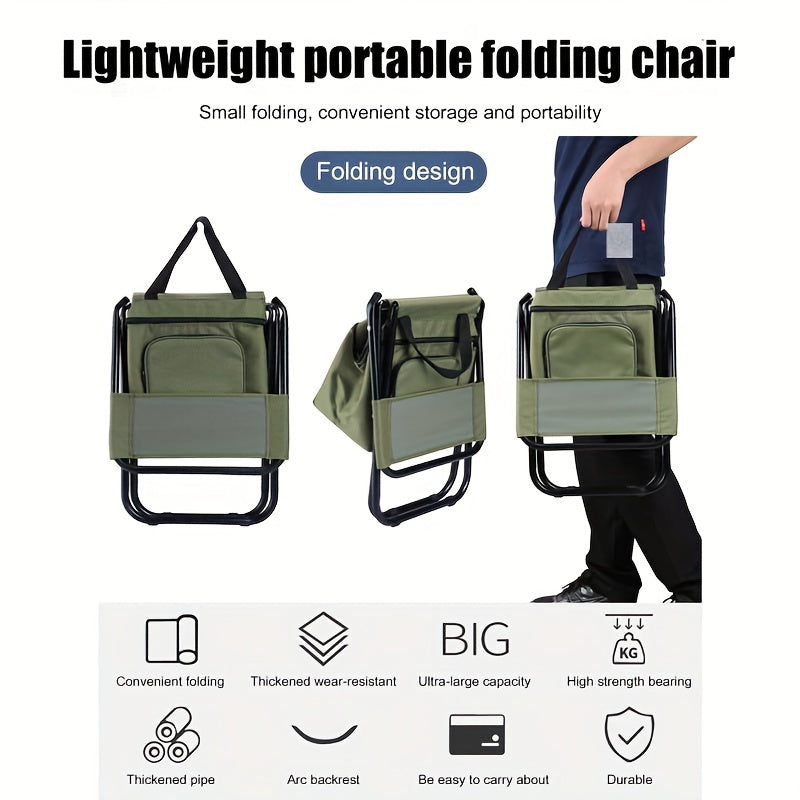 Portable Folding Chair For Camping Fishing
