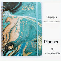 Colorful Schedule Book Journal Week Planner Notebook