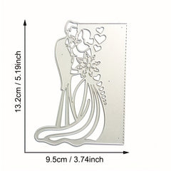 Wedding Couple Invitation Scrapbooking Metal Cutting Dies DIY Paper Card Making