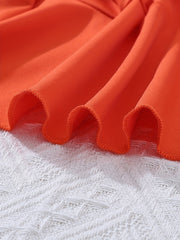 Girls Ruffled Sleeveless Top & Skirt Set for Summer Party