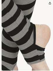 Striped Print High Waist Yoga Leggings