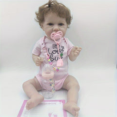 22 inch Pink Hoodie Reborn Doll Birthday Christmas