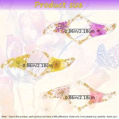 Resin Bookmark Dried Flower Thumb Book Support