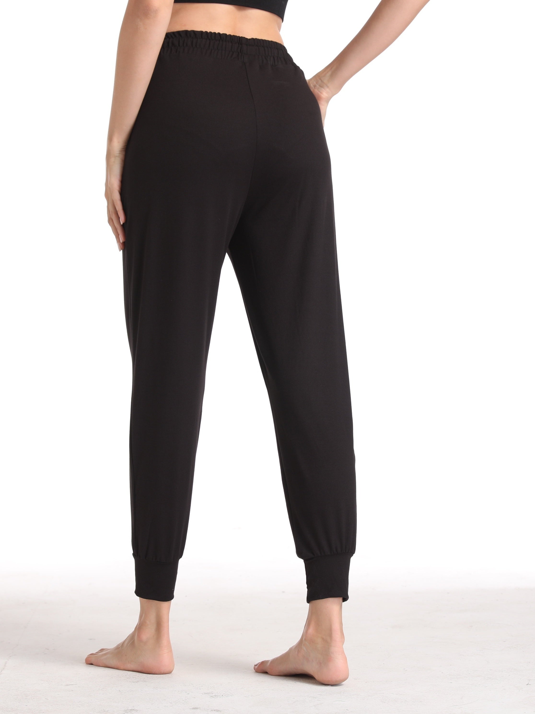 Solid Hollow Loose Pants Sports Fitness Yoga Running Pants