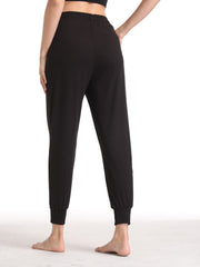 Solid Hollow Loose Pants Sports Fitness Yoga Running Pants