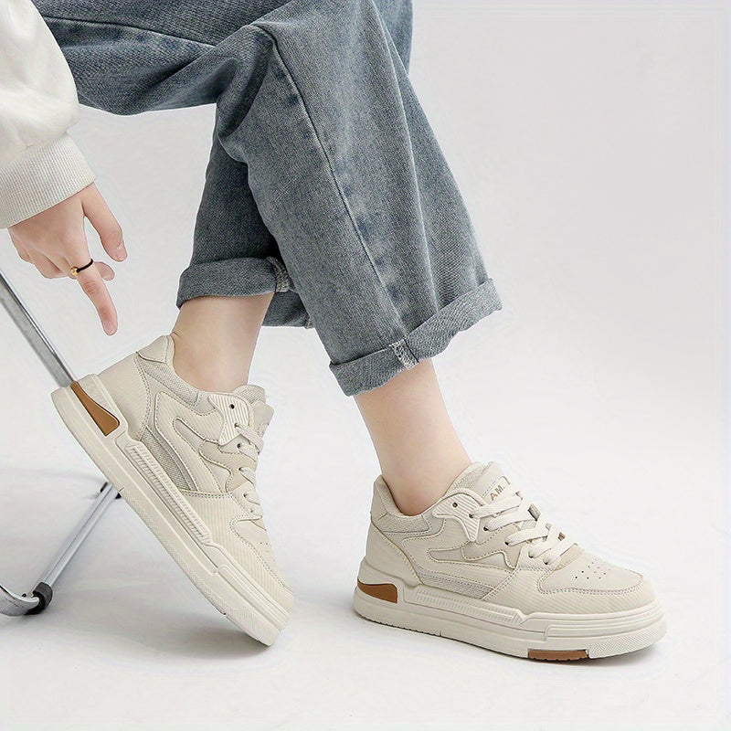 Women's Lace Up Platform Sneakers Low Top Casual Shoes
