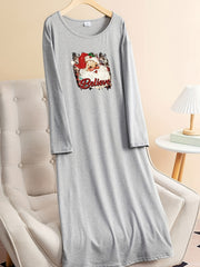 Santa Claus Christmas Lounge Dress
