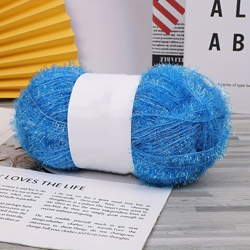 Glass Thread Sparkling Light DIY Doll Bag Golden Thread 100g