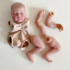 19 in. 3D Painted & Unpainted Reborn Doll Kits Unassembled Unfinished DIY Parts