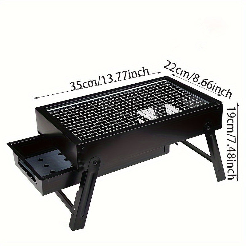Portable BBQ Charcoal Grill for Camping Picnics Garden