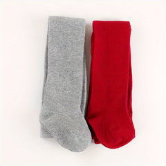 2 Pairs Baby Girls Kids Pantyhose Leggings Breathable Comfy Leggings