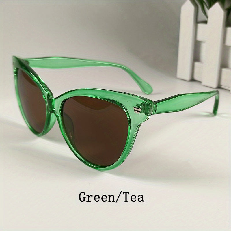 Jelly Gradient Cat Eye Sunglasses UV400