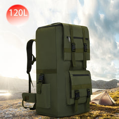 120L Large Capacity Travel Backpack, Portable Luggage Bag for Outdoor Camping