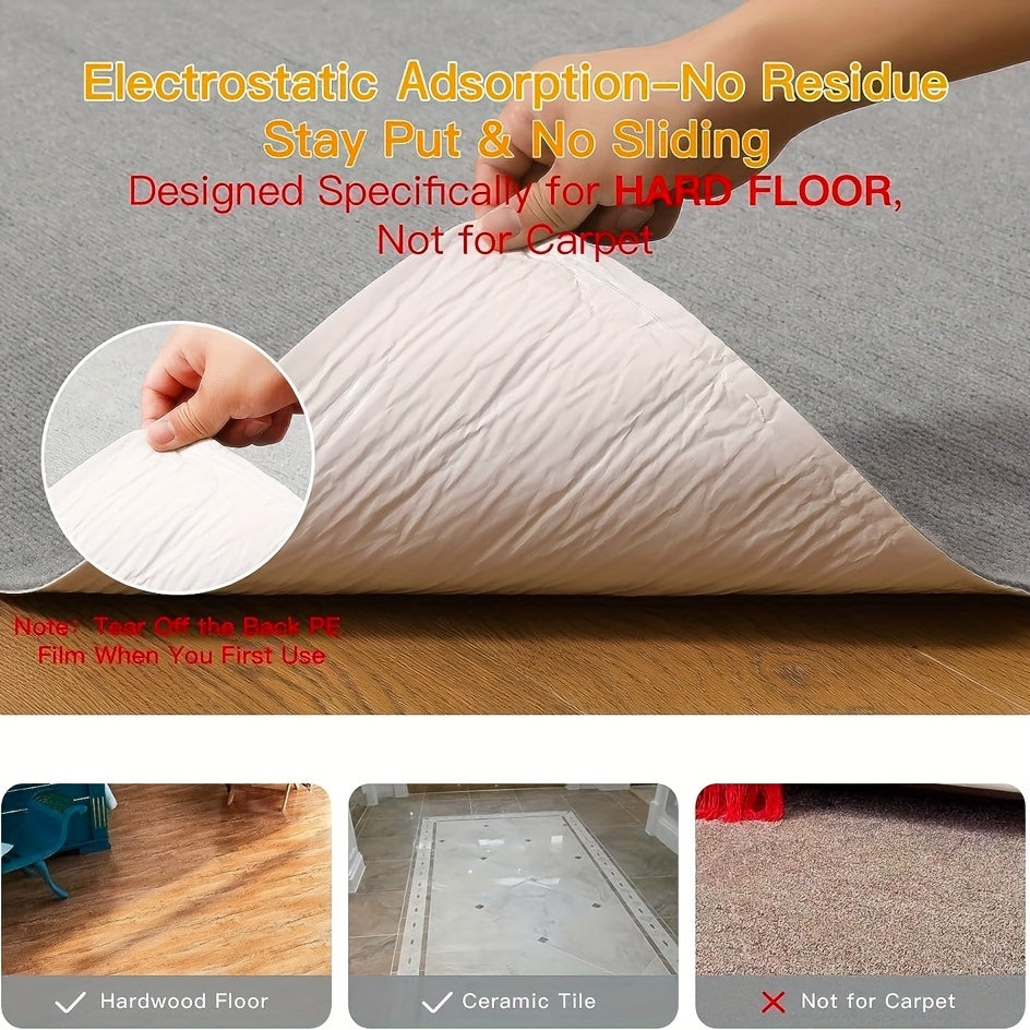 Office Chair Mat for Hardwood & Tile Floor 55x63
