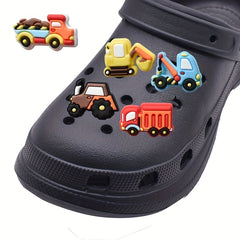 16pcs Cartoon Shoe Charms For Bubble Slides Sandals PVC Shoe Decorations