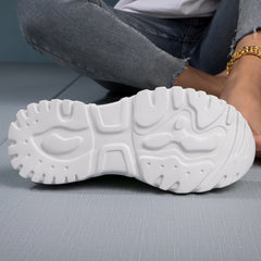 Women's Slip On Running Shoes with Thick Soles and Platform
