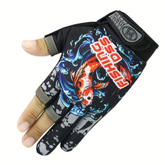 Breathable Anti Slip Fishing Gloves for Men and Women