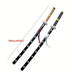 Samurai Katana Sword Anime Sword Wooden Sword Cosplay Props