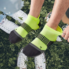 3 Pairs Outdoor Running Socks Anti-Odor Breathable Cycling Short Socks