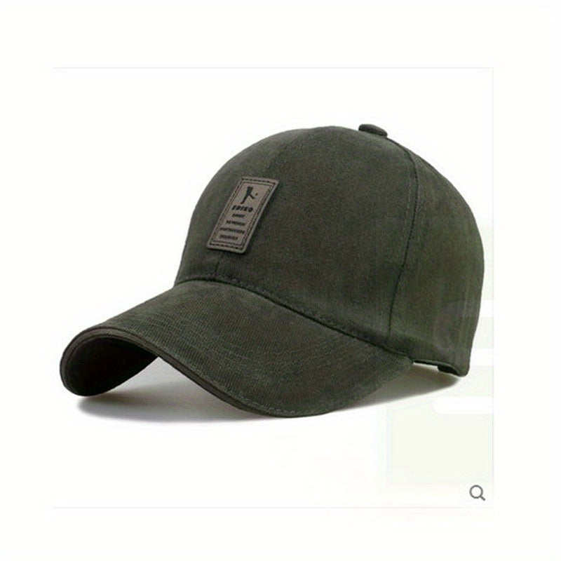 Unisex Baseball Cap Sunscreen Outdoor Solid Hat