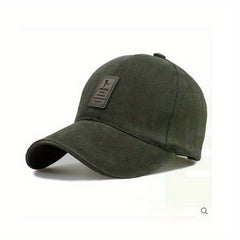 Unisex Baseball Cap Sunscreen Outdoor Solid Hat