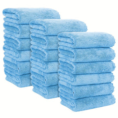 6pcs Colorful Hand Towels Set Microfiber Coral Velvet Face Towels