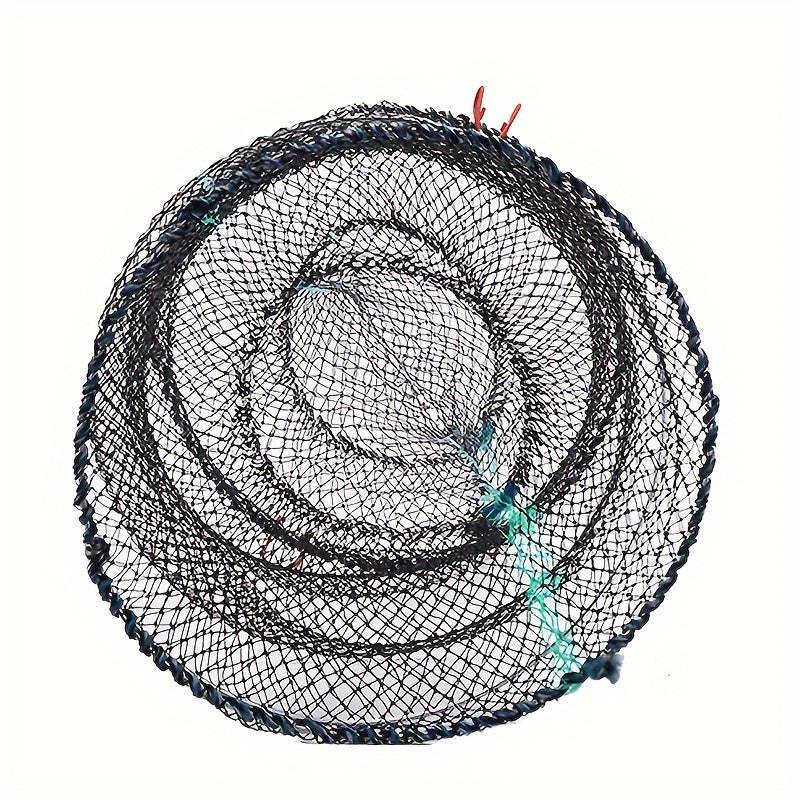 Foldable Fishing Net Shrimps Crabs Trap Cage Outdoor Tackle