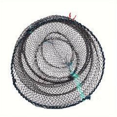 Foldable Fishing Net Shrimps Crabs Trap Cage Outdoor Tackle