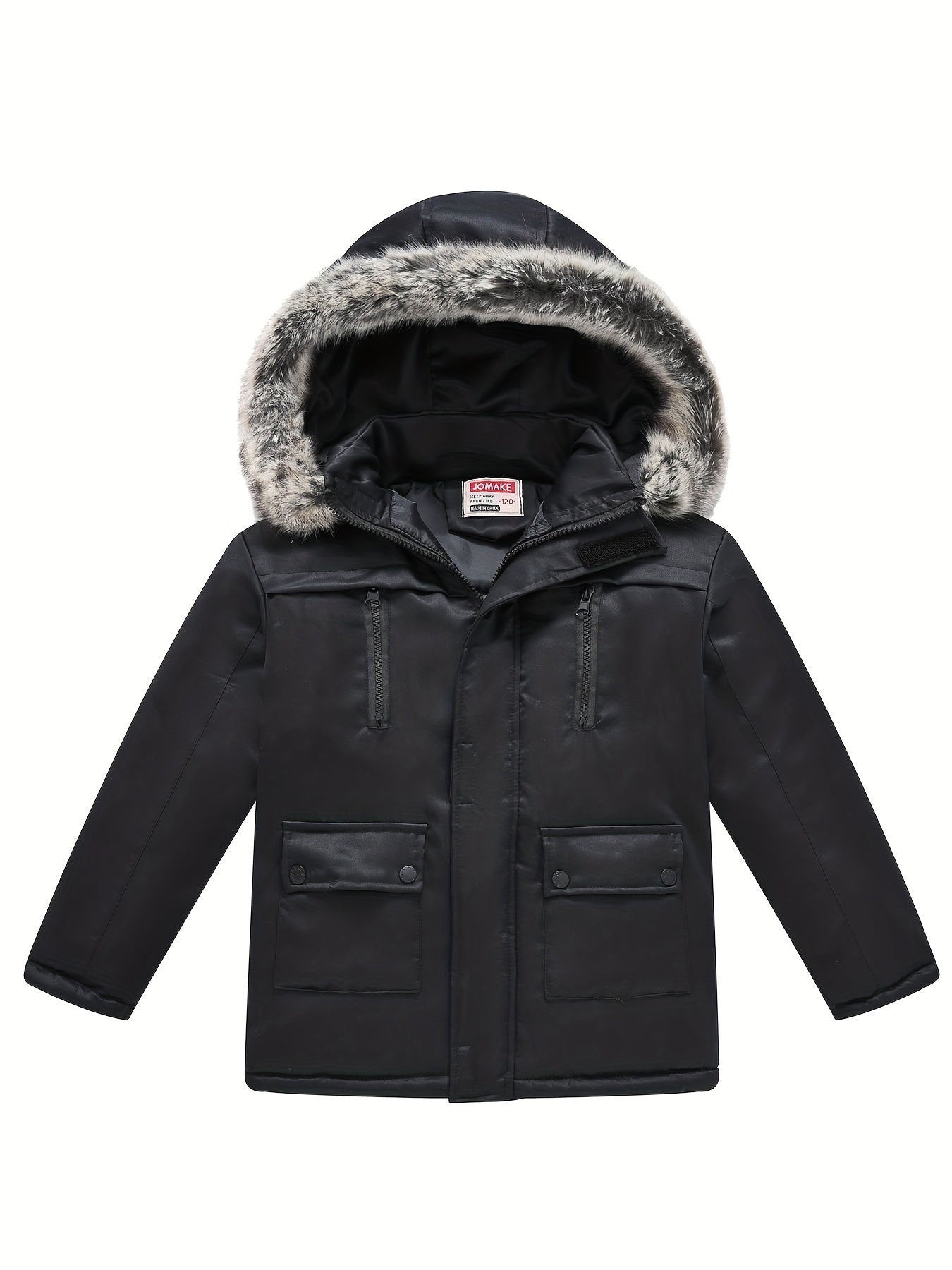 Teen Casual Winter Coat with Hood